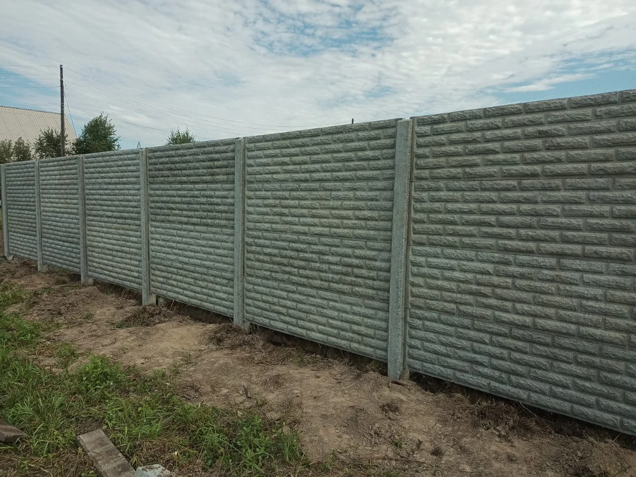 Панель забора 4